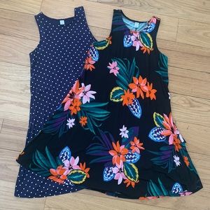 2 Old Navy dresses, Coverups, vacation, casual, small,